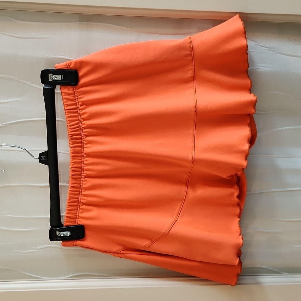 Vintage DTL Orange Tennis Skort